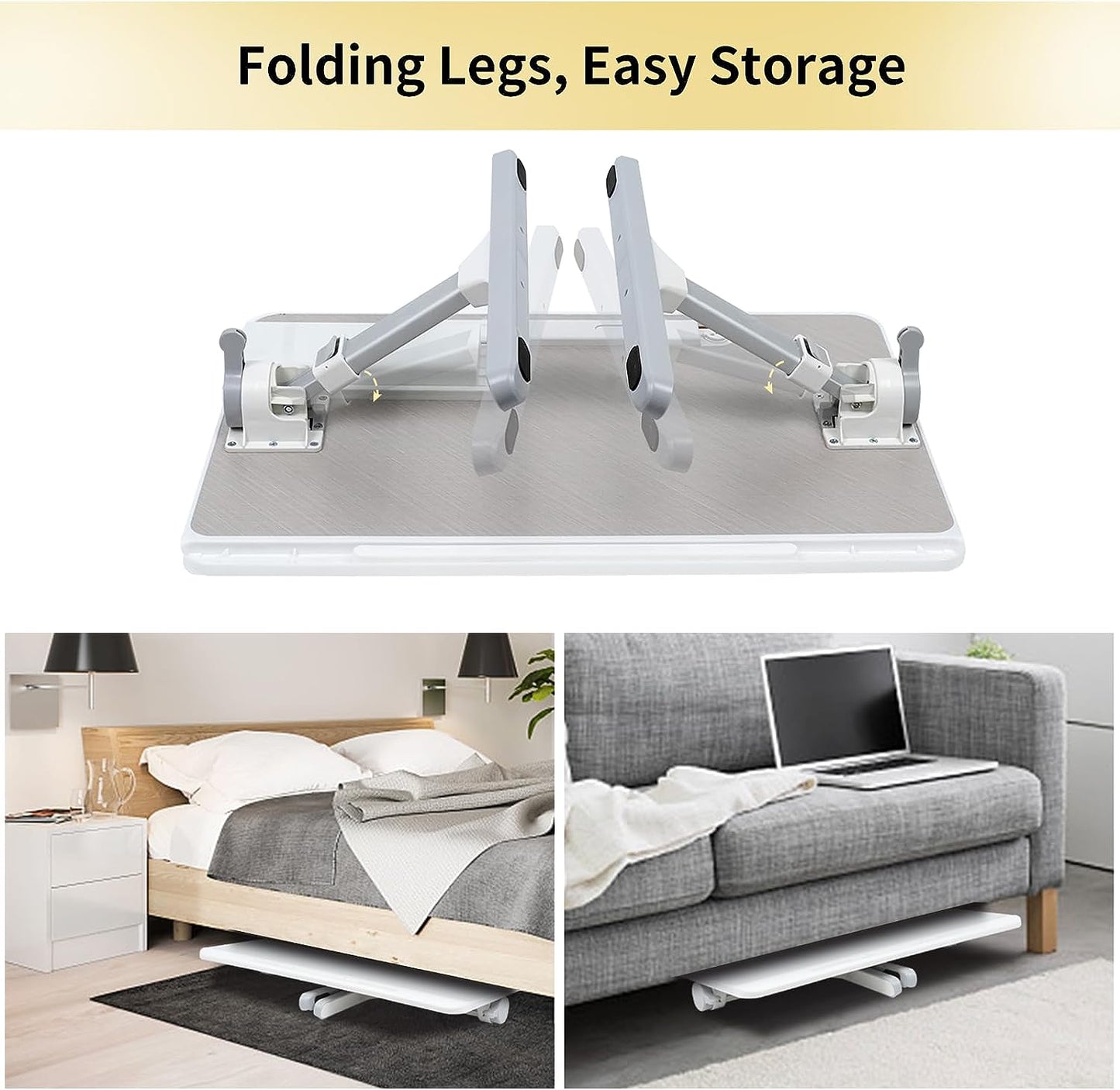 Portable Adjustable Notebook Folding Table