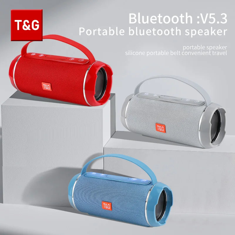 TG116C Bluetooth Speakers Wireless Powerful Portable Speakers Box Outdoor Speaker Subwoofer Music Center Boom Box with Radio